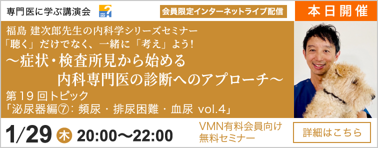 福島 建次郎先生による内科学シリーズセミナー 第19回 開催