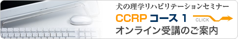 CCRPコース1 オンライン受講のご案内